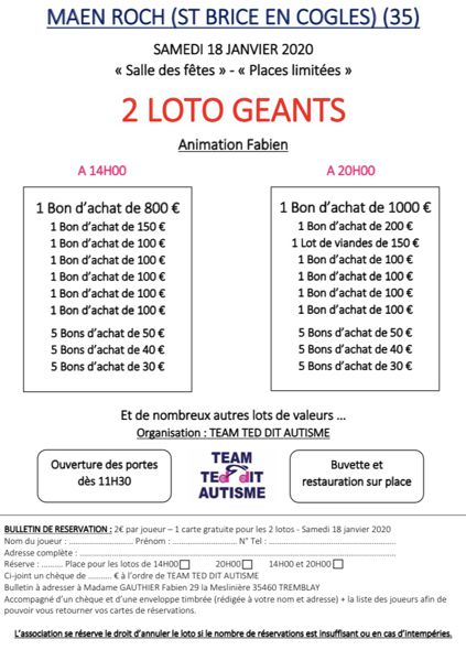 Double Lotos géant