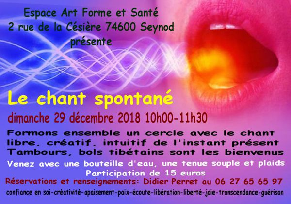 Le chant spontané