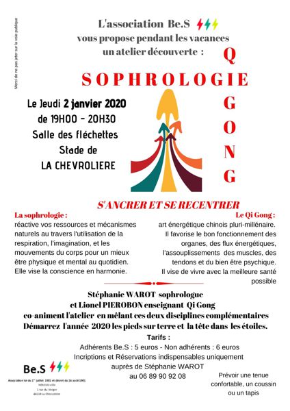 Atelier Sophrologie - Qi Gong