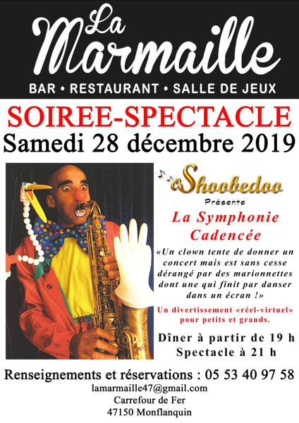 Soirée spectacle la symphonie cadencée 