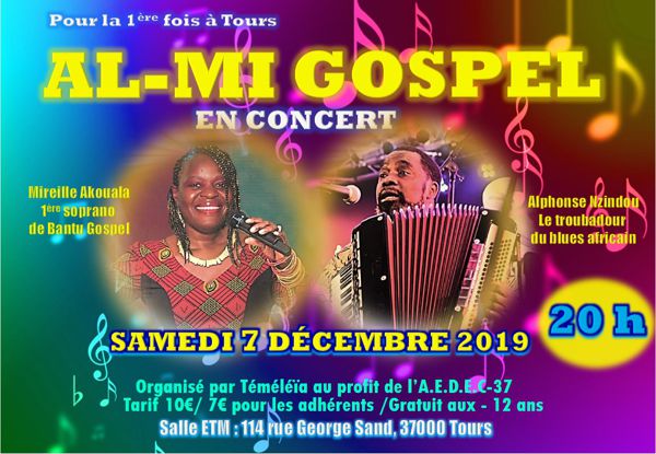 Concert de Gospel le 07/12