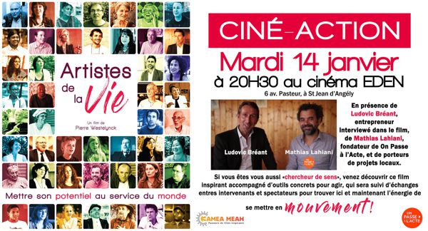 Ciné-débat Artistes de la Vie