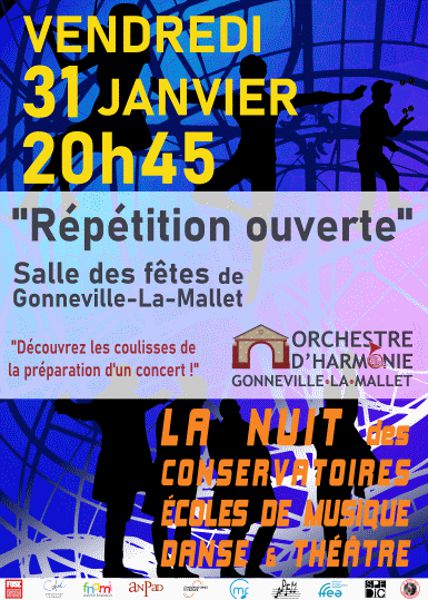 Répétition Ouverte - 7ème nuit des Conservatoires