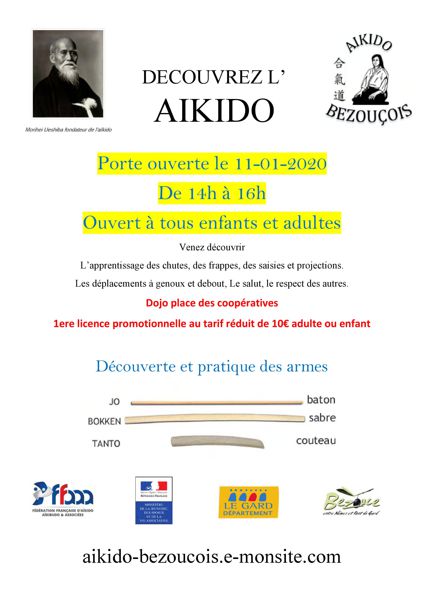 Porte Ouverte AIKIDO