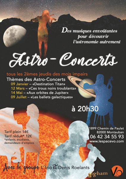 Astro-Concert - « Destination TITAN »