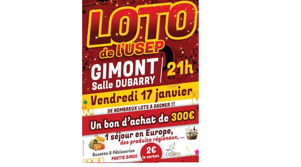 Loto de l'association USEP