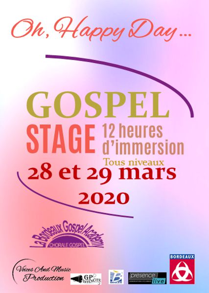 Stage Gospel Immersion -  un Week-End de 12h 