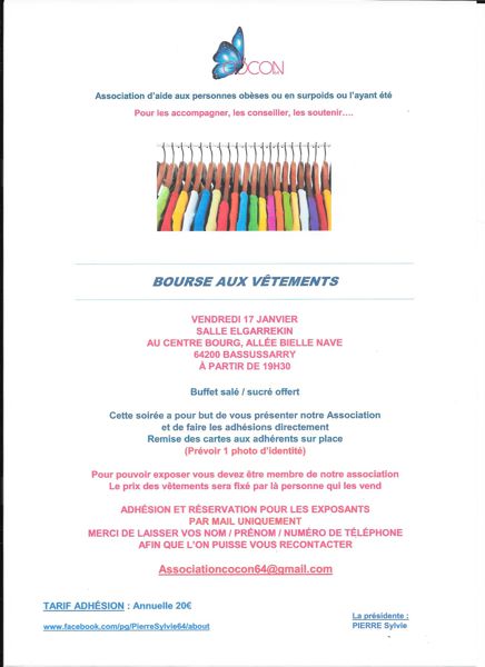 Bourse aux vêtements