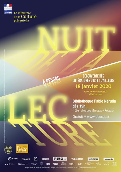 Nuit de la Lecture 2020 à Pessac