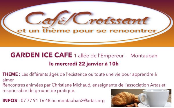 Café, croissant et un thème pour se rencontrer