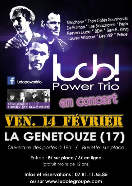 Ludo! Power Trio en concert