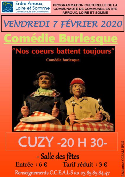 Spectacle NOS COEURS BATTENT TOUJOURS
