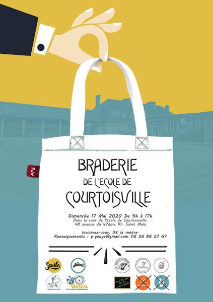 braderie de l'école de Courtoisville