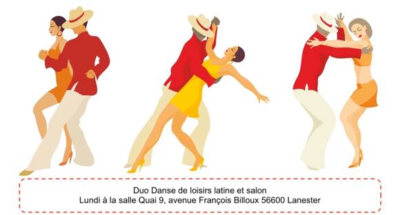 Stage de danse en ligne individuelle et cha cha couple 56600 Lanester