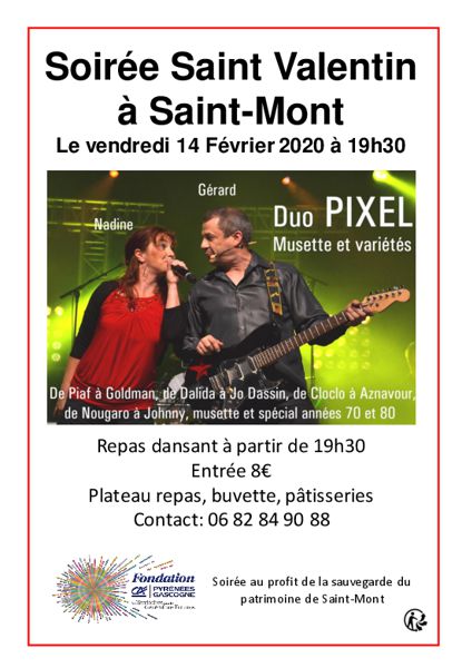 SOIREE SAINT-VALENTIN