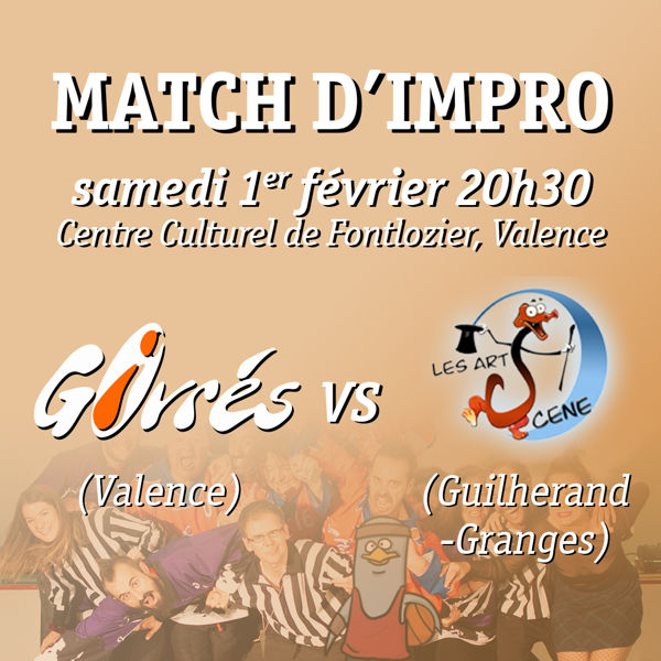 Match d'improvisation - Givrés vs Les ArtScène