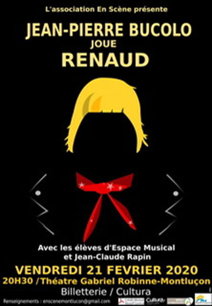 Concert Jean-Pierre Bucolo joue Renaud