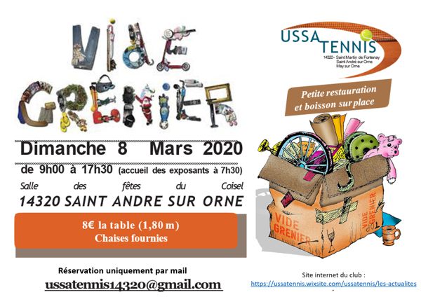 Vide grenier couvert