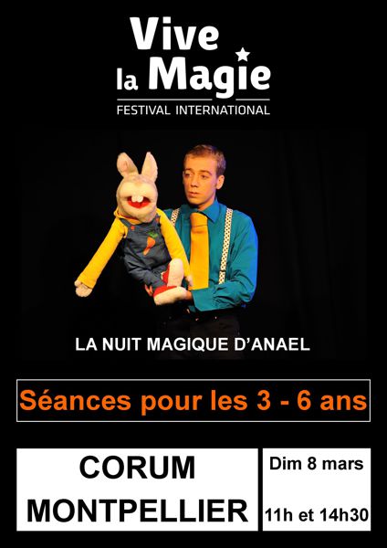 La nuit Magique d'Anaël, festival Vive la Magie