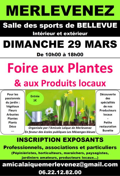 FOIRE AUX PLANTES ET AUX PRODUITS LOCAUX