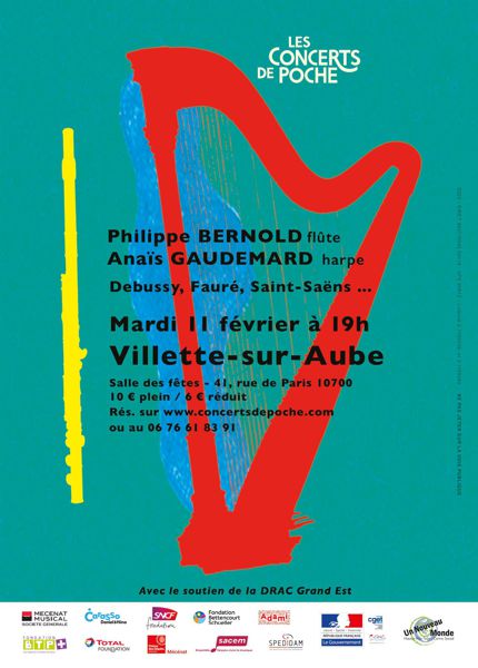 Concert de Poche // Philippe Bernold, Anaïs Guademard