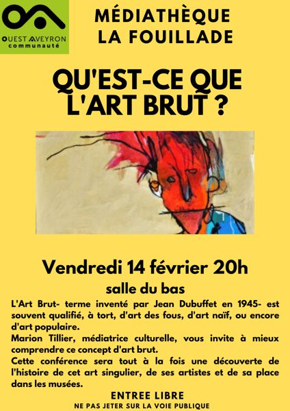 Conférence sur l'art brut