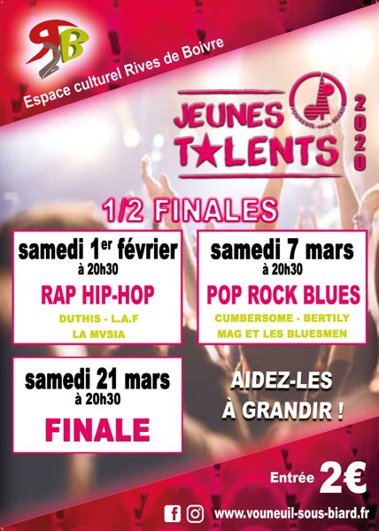 2ème DEMI-FINALE SOIREE JEUNES TALENTS