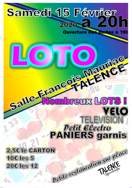 Loto Talence gymnastique