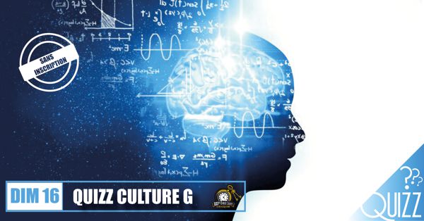 Quizz Culture G