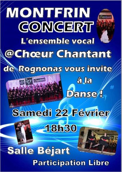 @Choeur chantant invite à la danse