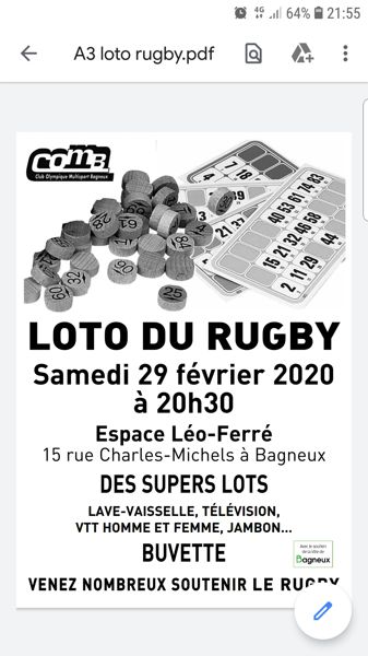 Loto du rugby