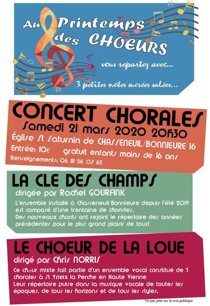 CONCERT CHORALE