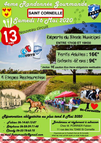 RANDO GOURMANDE SAINT CORNEILLE