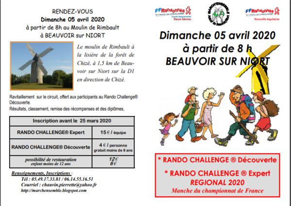 Rando Challenge  Découverte