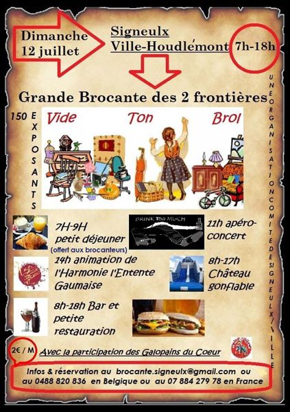 Brocante des deux Frontières