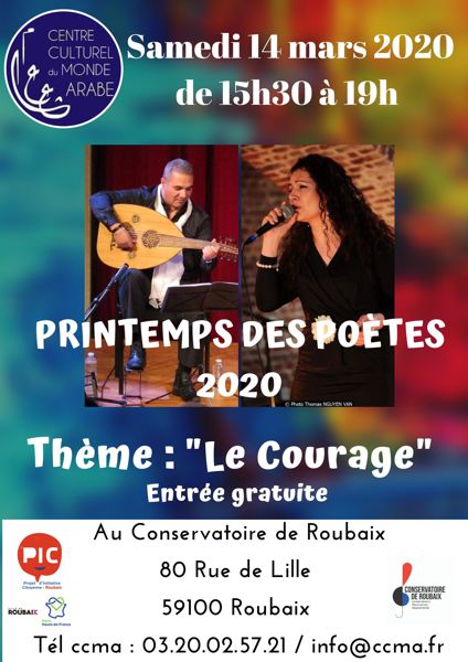 Printemps des Poètes CCMA 2020