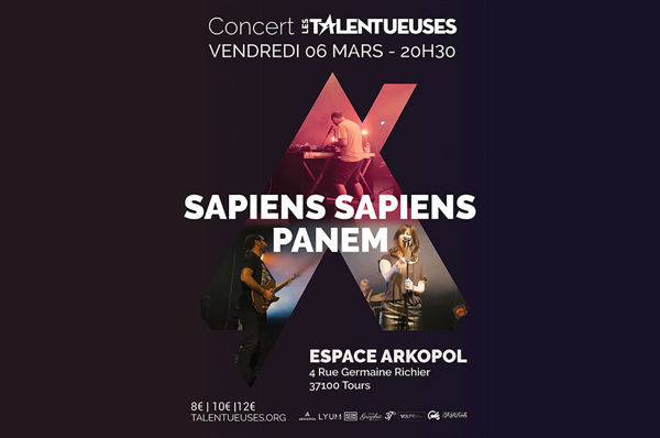 Soirée Talentueuses - Sapiens Sapiens & Panem