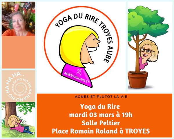 Séance de Rire avec Agnès Yoga du Rire Troyes Aube