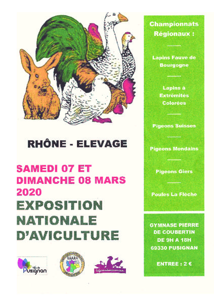 Exposition avicole PUSIGNAN (69)