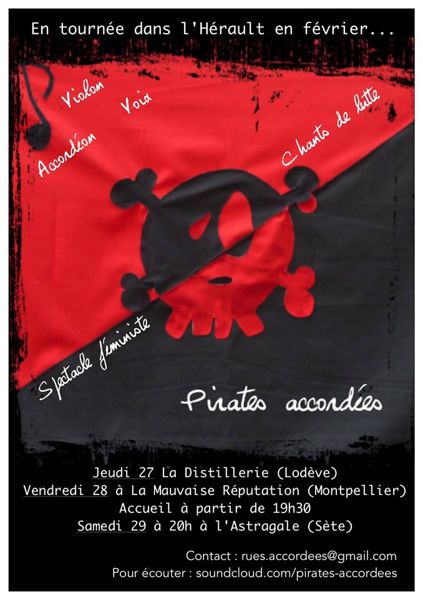 Soirée les pirates accordées