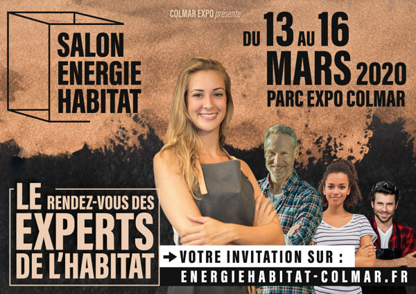 Salon Énergie Habitat 41ème édition du 13 au 16 mars à Colmar