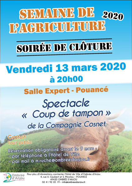 Spectacle Semaine de l'agriculture