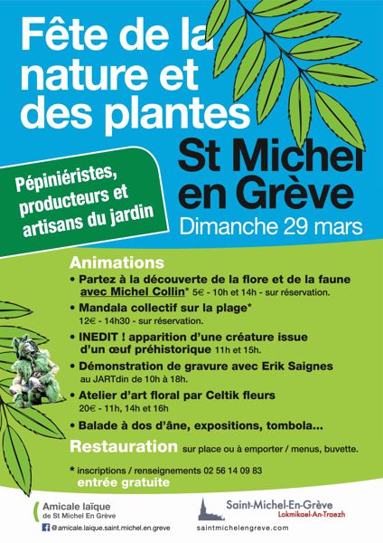 Saint Michle en Vert - Fête de la Nature et des Plantes