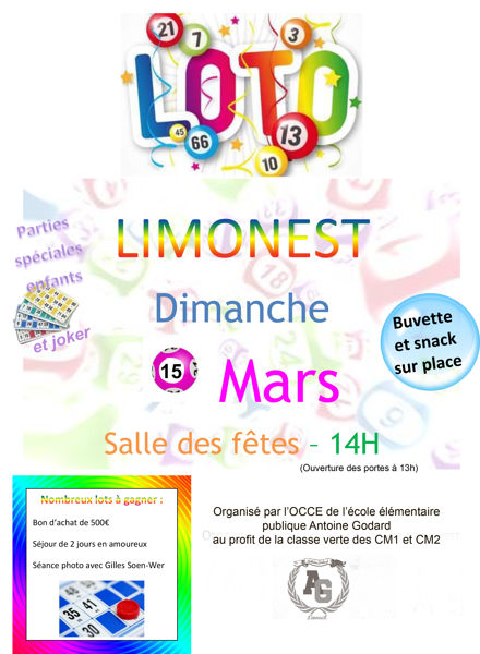 Loto de Limonest - ANNULE