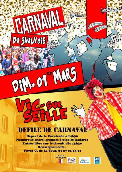 Carnaval du Saulnois 2020 à Vic sur Seille