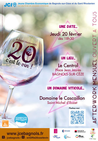 En Gard Rhodanien, le 20 c'est le vin ! - 20 Février 2020