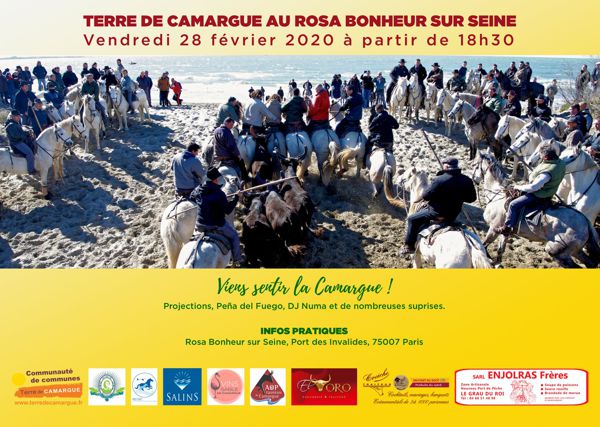 Terre de Camargue au Rosa Bonheur sur Seine