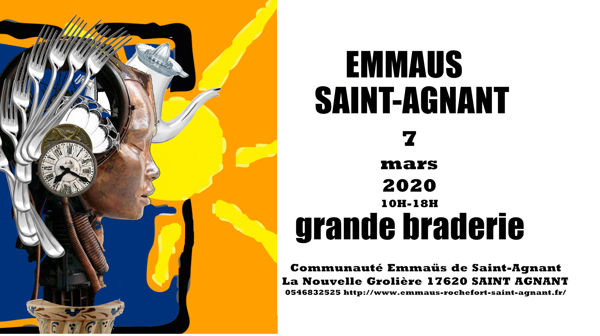 Grande Braderie Emmaüs Saint-Agnant