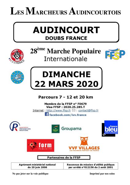 28ème Marche Populaire