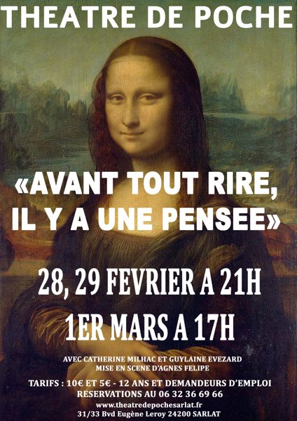 Avant tout rire il y a une pensée